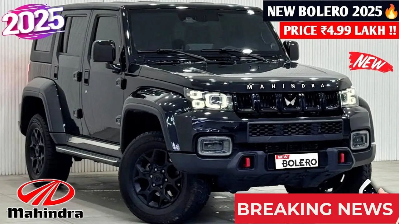 Next-Gen Mahindra Bolero 2025